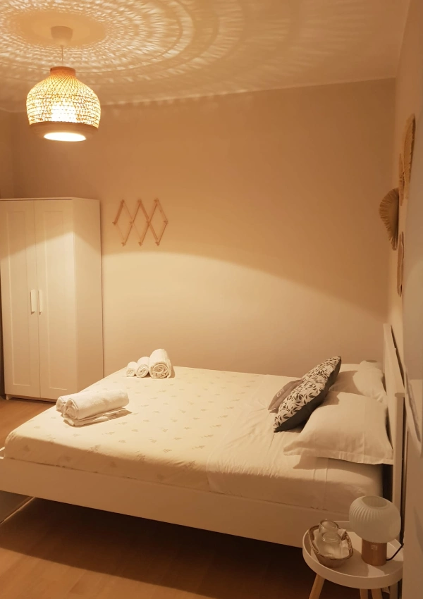 Una delle camere del B&B La Finestra Blu